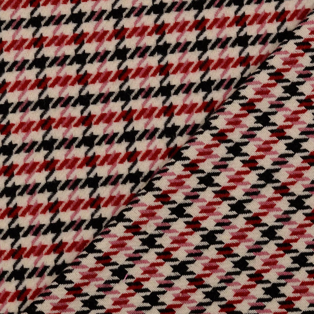 Tweed fabric Multicolor yarn dyed 