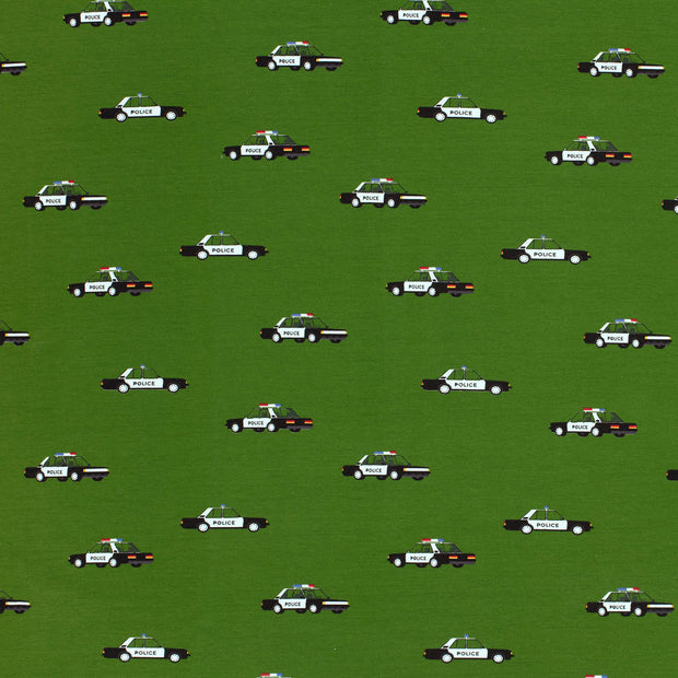 Jersey fabric Khaki Green soft 