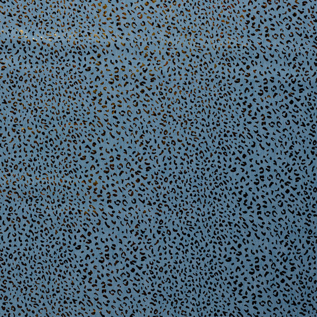 Denim stof Indigo glinsterend 