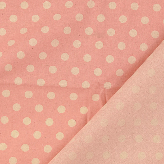 Cretonne fabric Dots 