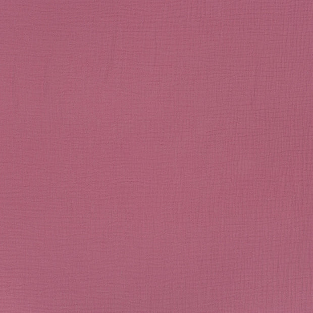 Muslin fabric Old Pink matte 