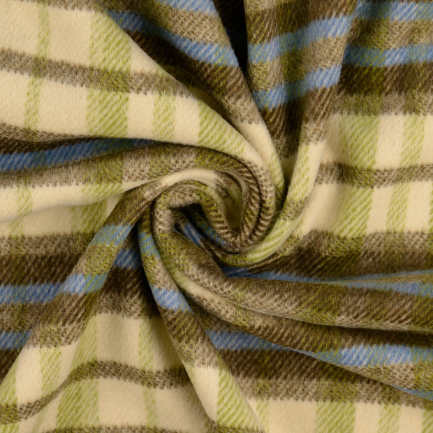  fabric Olive Green yarn dyed 