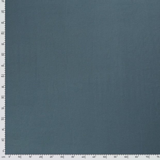Bamboo Jersey fabric Unicolour Steel Blue