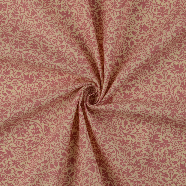 Cotton Poplin fabric Old Pink 