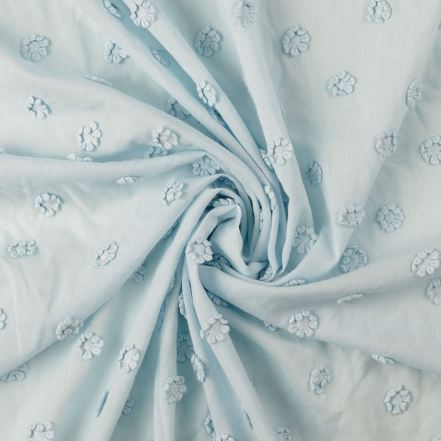 Cotton Poplin fabric Sky Blue 