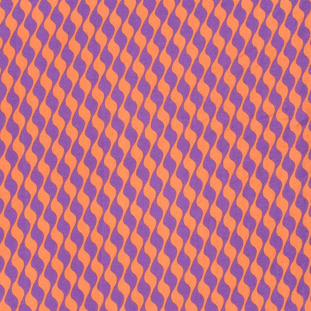 Viscose Nylon Twill fabrik Violett matt 