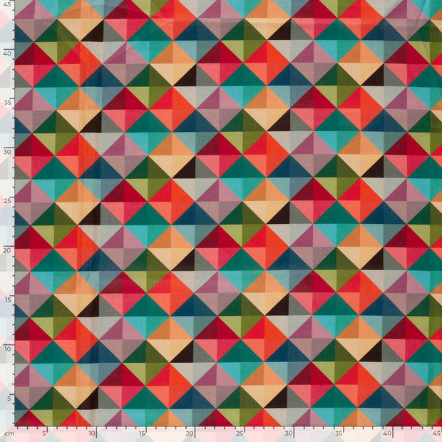Panama fabric Abstract Multicolor
