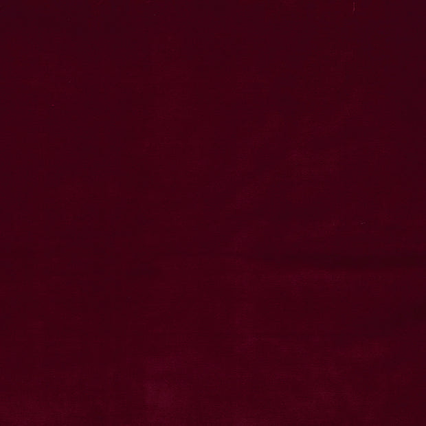 Velours tissu Bordeaux 