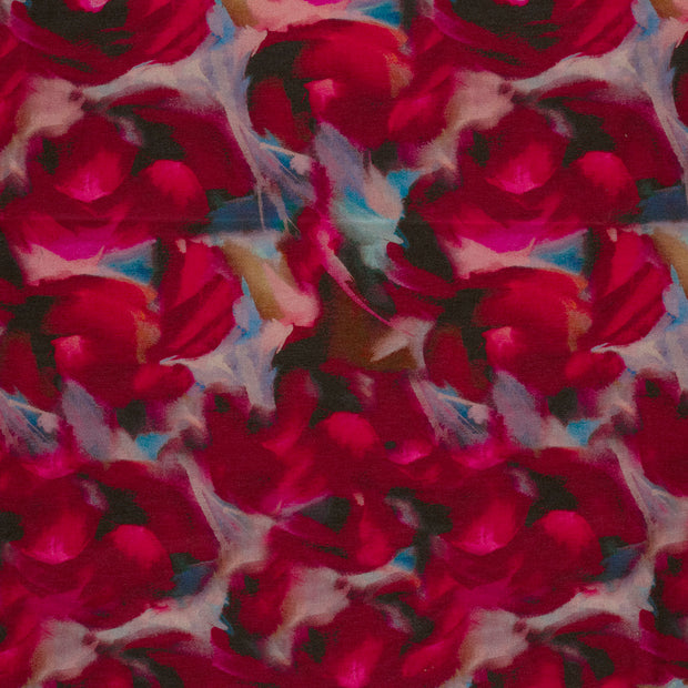 Punta di Roma fabric Dark Red matte 
