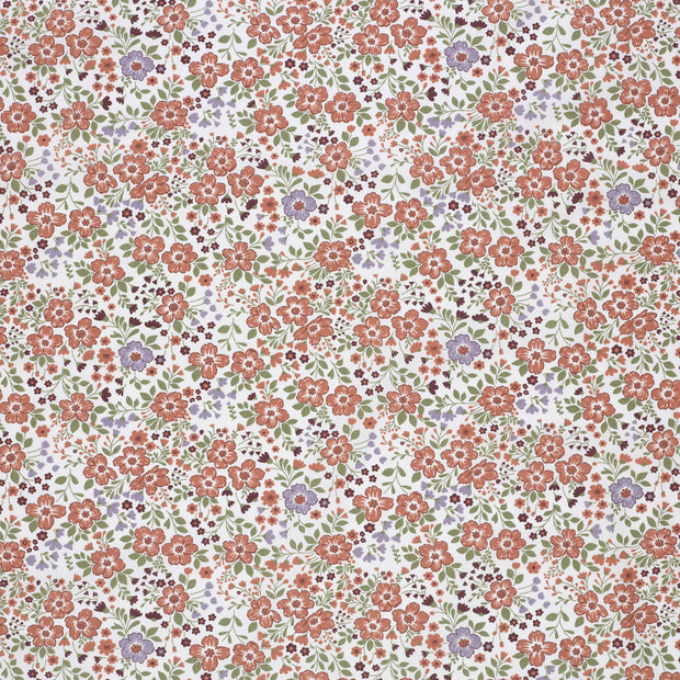 Cotton Poplin fabric Off White matte 