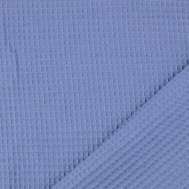 Waffle piqué fabric Unicolour 