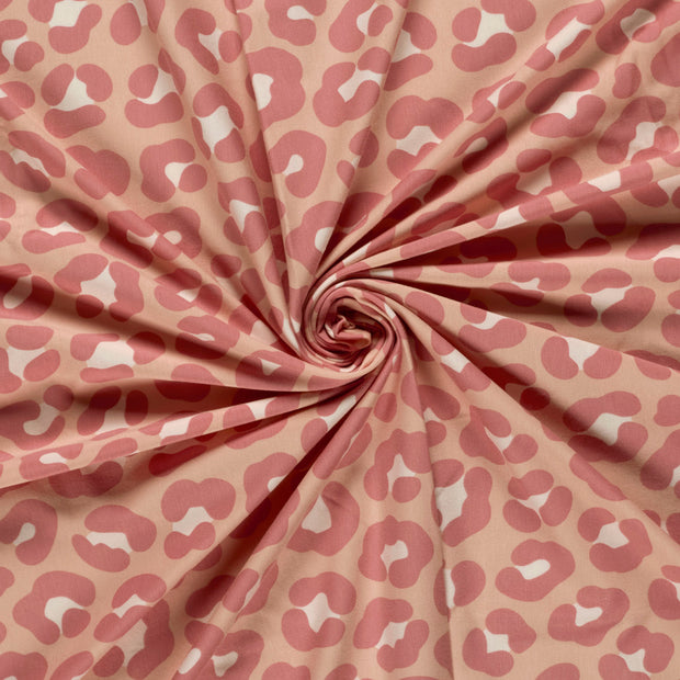 Jersey fabric Nude printed 