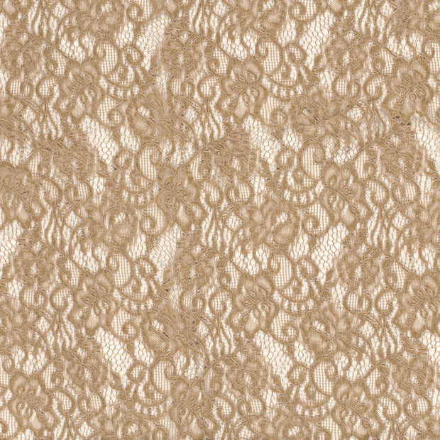 Chenilla tela Camel 