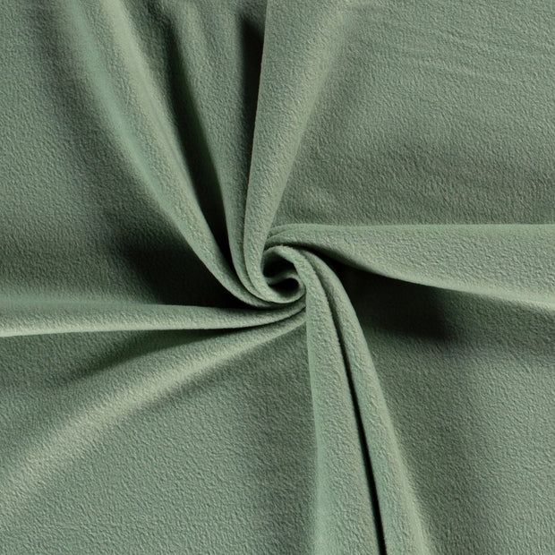 Polar Fleece fabrik Altes Grün gebürstet 