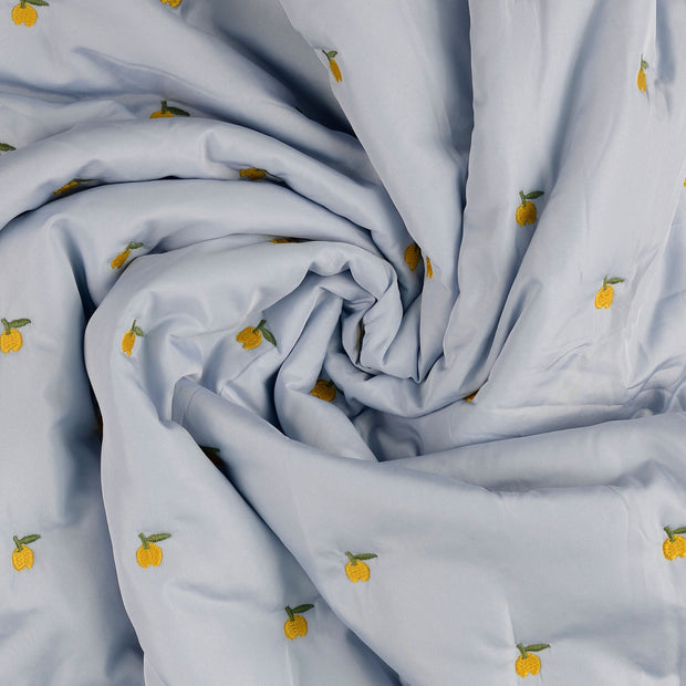 Woven Polyester fabric Light Blue 