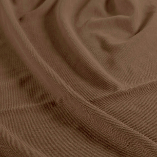 Jersey fabric Unicolour Brown