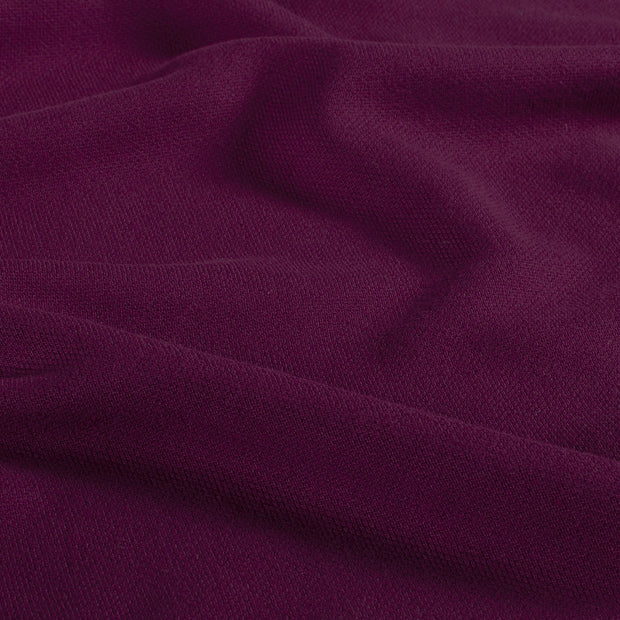 Heavy Knit fabric Unicolour Fuchsia
