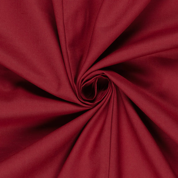 Cretonne Premium fabric Unicolour Bordeaux