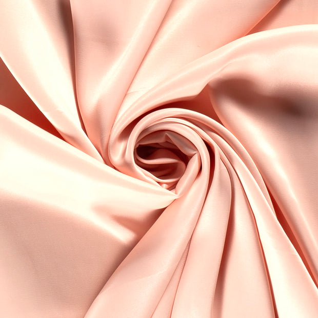Viscose Satin fabric Unicolour Pink