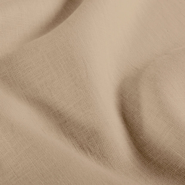 Linen fabric Unicolour Beige