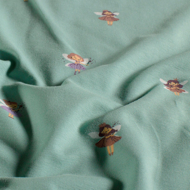 Jersey fabric Baby Blue