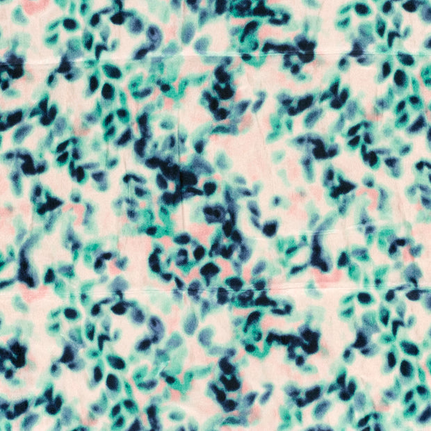 Satin Velvet fabric Dark Mint 