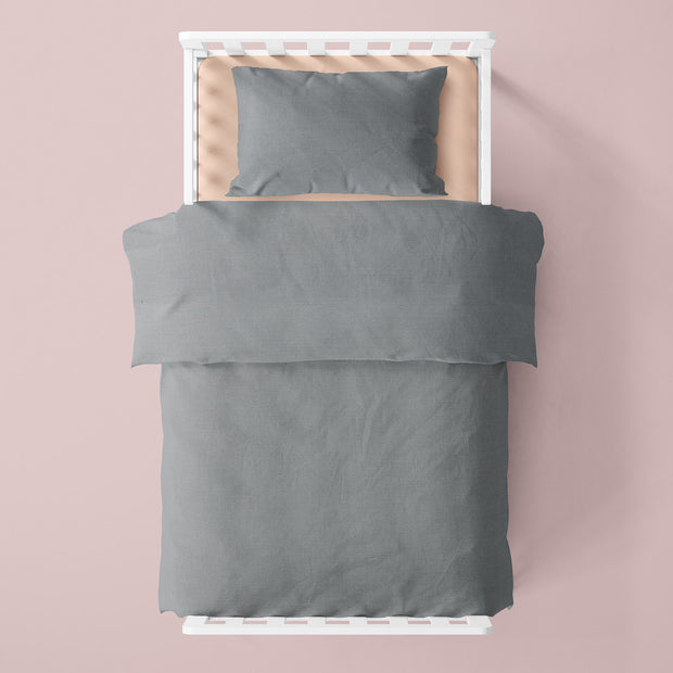 Cretonne fabric Unicolour Grey