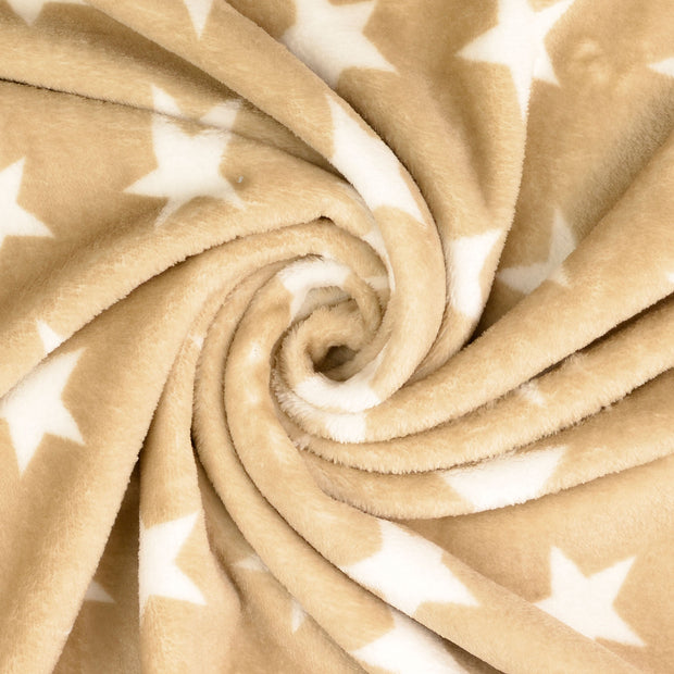 Alphen Fleece fabrik Beige 