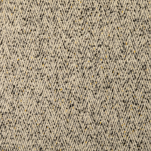  fabric Herringbone Black