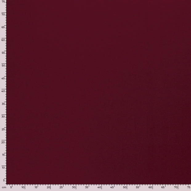 Viscose Jersey fabric Unicolour Wine red