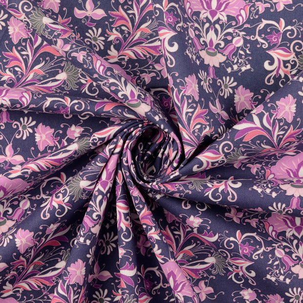 Cretonne fabric Mauve 