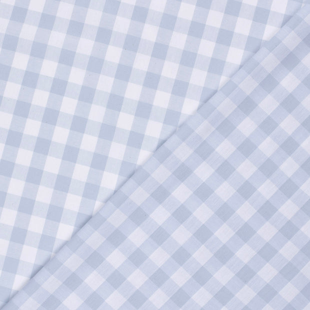 Cotton Poplin fabric Checks yarn dyed 