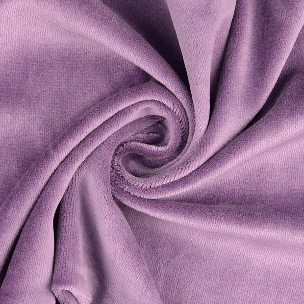 Velours fabric Lila 