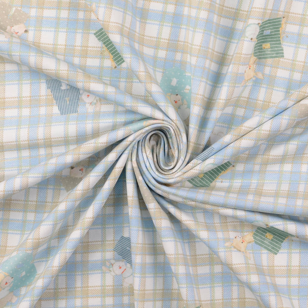Jersey fabric Sky Blue 