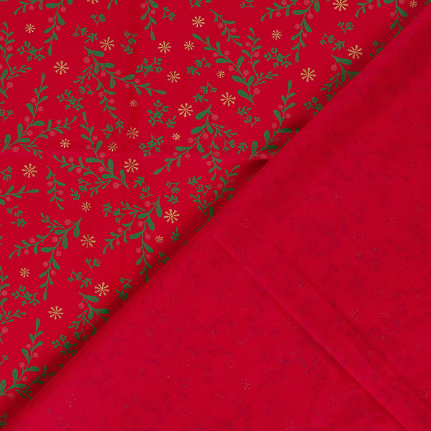 Cotton Poplin fabric Christmas 