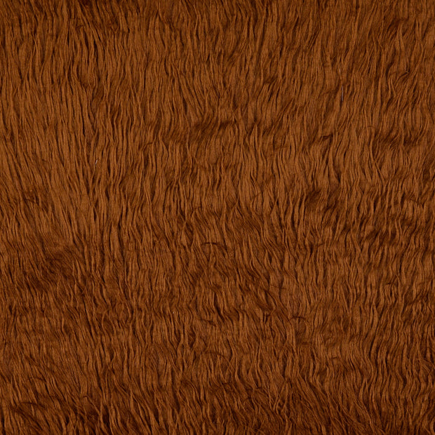 Pluche fabric Unicolour Brown