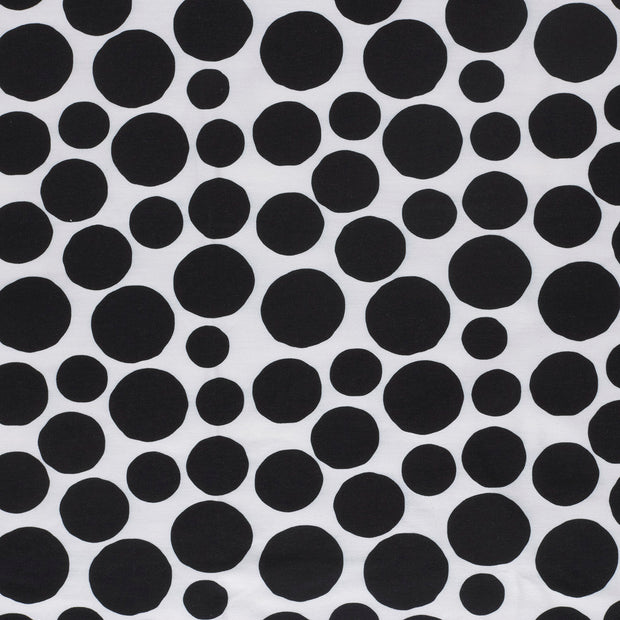 French Terry fabric Black 