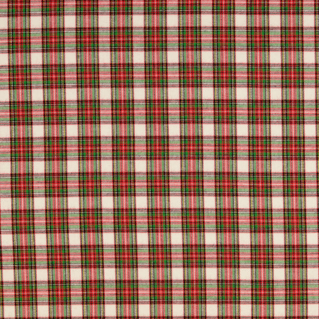 Flannel fabric White 