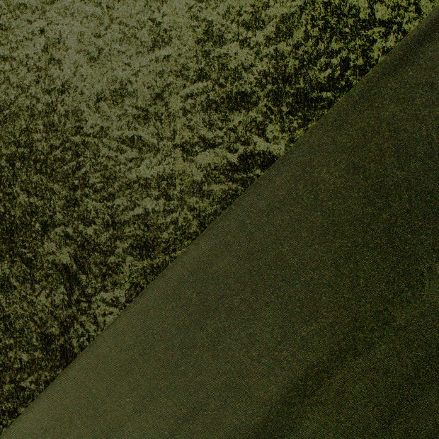 Velours fabric Unicolour crushed 