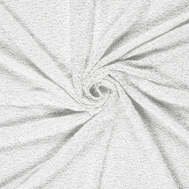Mesh fabric White Sequins 