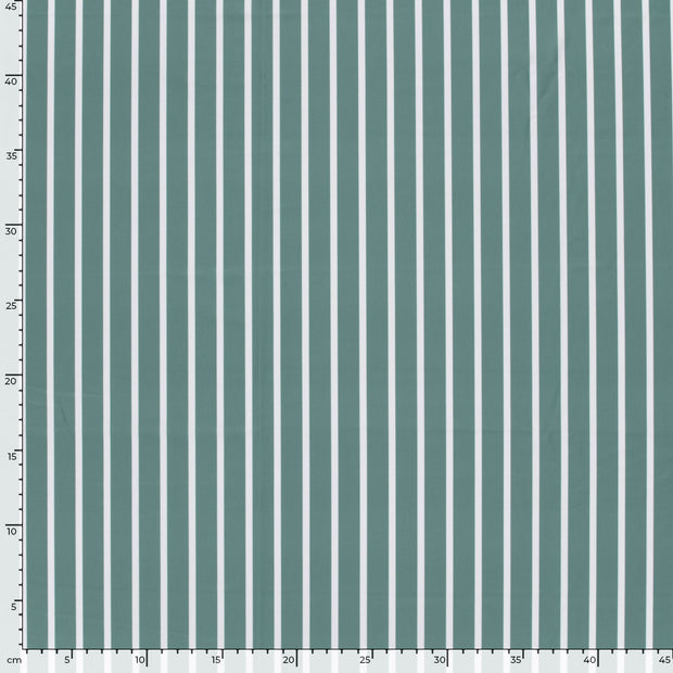 Swimwear Jersey UPF50 Recycled fabric Stripes Steel Blue