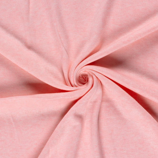 Heavy Knit fabric Pink brushed 