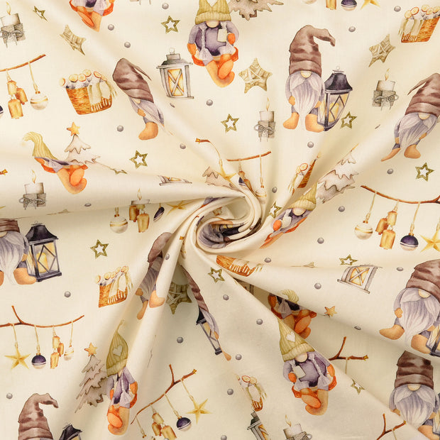 Cotton Poplin fabric Nude 
