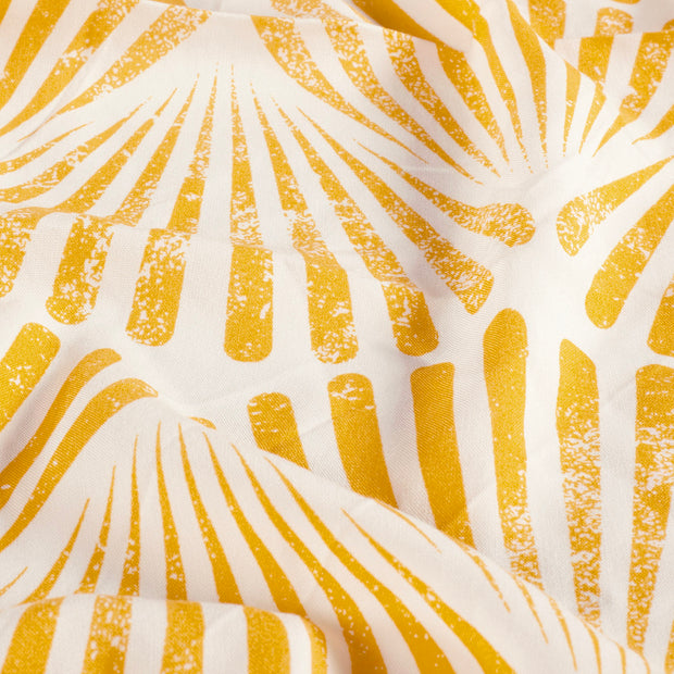 Bamboo Poplin fabric Shells Yellow