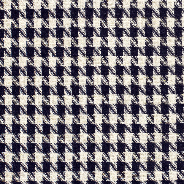 Jacquard fabric Checks Steel Blue