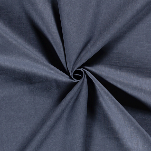 Linen fabric Indigo 