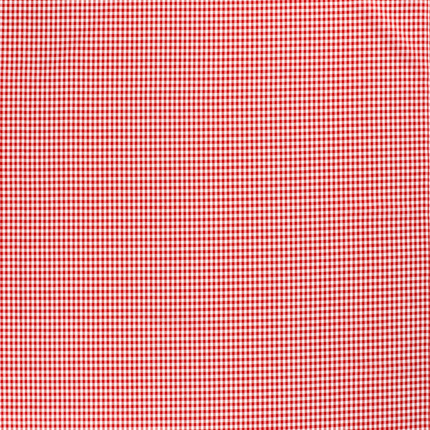 Cotton Poplin fabric Red matte 