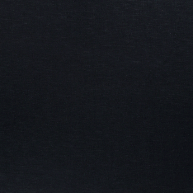 Linen fabric Navy matte 