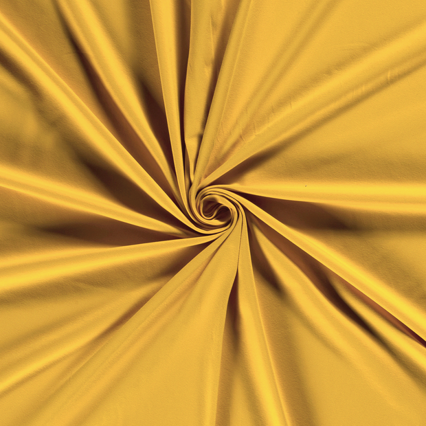Jersey fabric Butter Yellow 