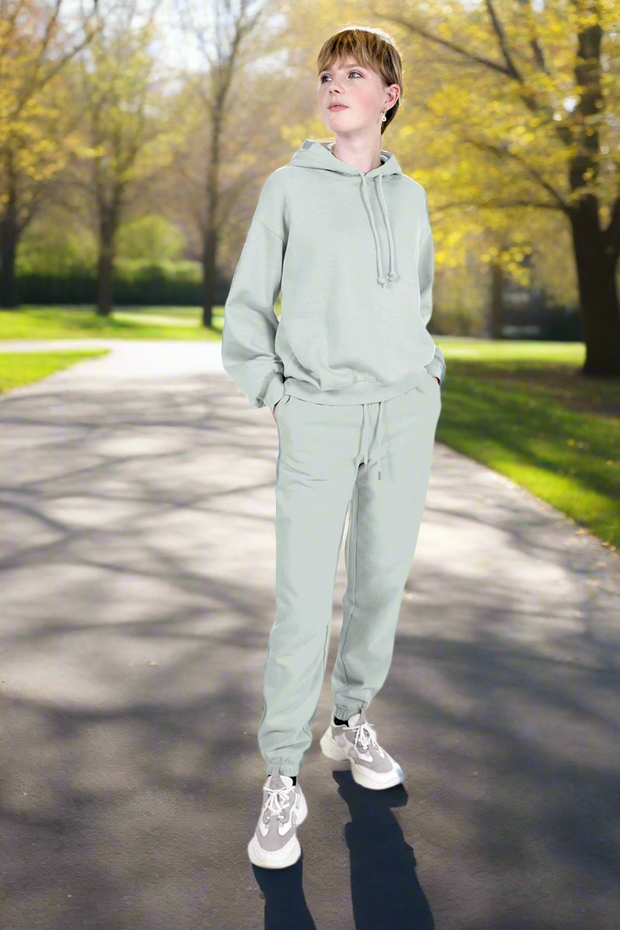 Jogging fabric Unicolour Mint